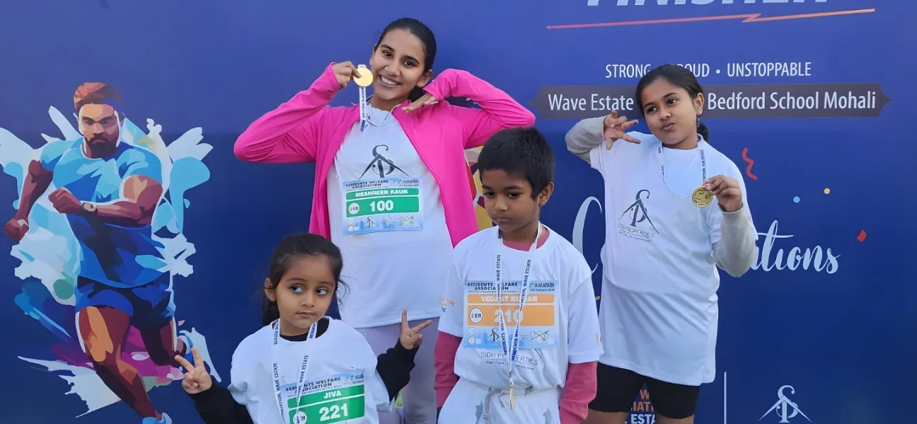 Rise & Run Marathon at Bedford School Mohali: Celebrating Health and Community Spirit 