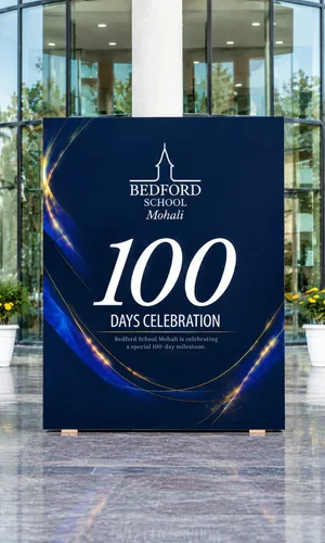 Celebrating 100 Days of Bedford School Mohali: Growing Together Stronger