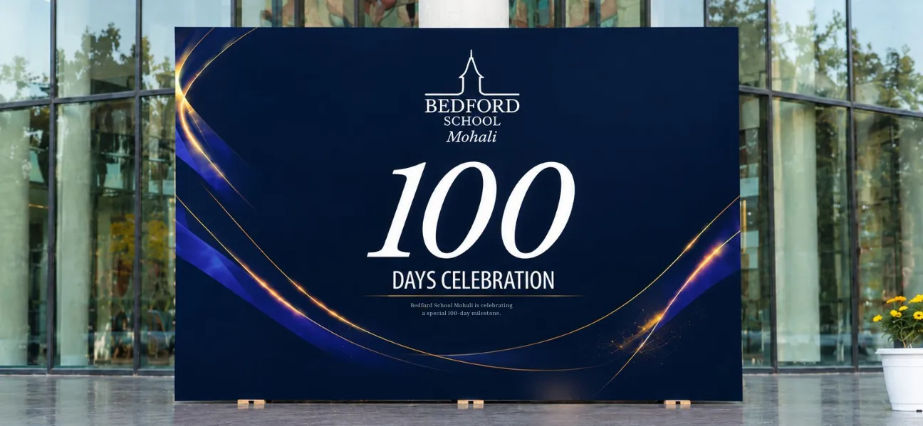 Celebrating 100 Days of Bedford School Mohali: Growing Together Stronger 