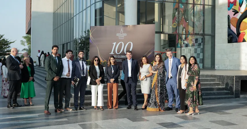 Joint leadership and educational team members of Bedford School Mohali and Bedford School (UK)⁠